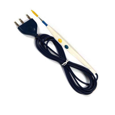 Metalen elektrochirurgisch handcontrolepensel Monopolar diathermie-potlood