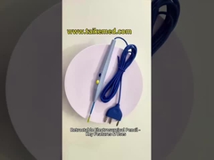 SFDA terugtrekbaar elektrochirurgisch potlood met ergonomisch handvat